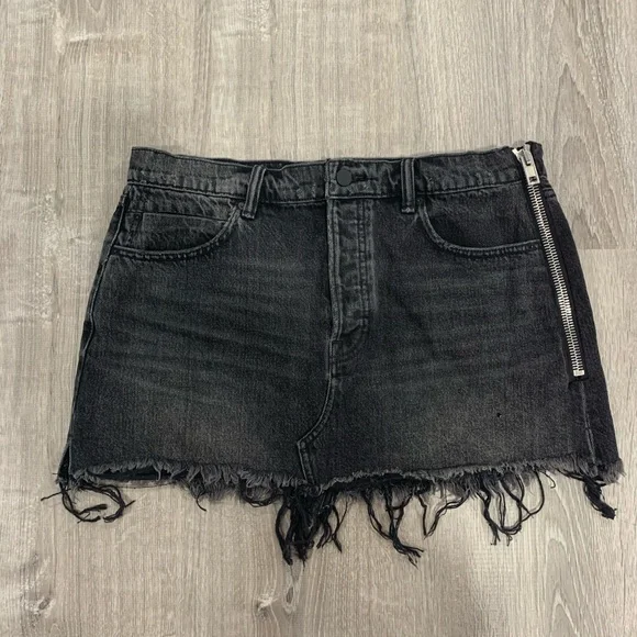 Alexander Wang Black Mini Skirt - Picture 2 of 6